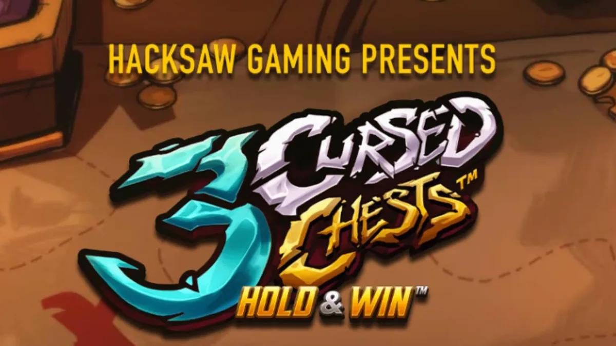 3 Cursed Chests: Hold & Win slot mobile gameplay interface